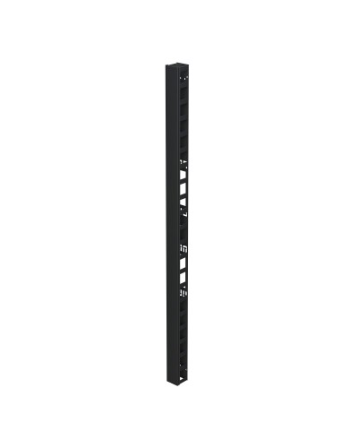 Организатор вертикальный с крышкой 47U, 90мм, для IT-CQE черный (R5VRPC4790B). Организатор вертикальный с крышкой. ДКС в Ессентуках