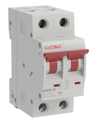 YON max MD63N 2P 50А 6кА C (MD63N-2PC50). Автоматический выключатель. ДКС в Ессентуках