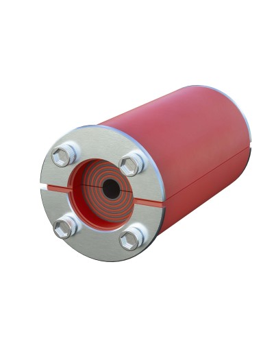 Проходка круглая, нержавеющая, D31х40 мм для кабелей D4-17 мм (DXF3112): Проходка круглая, нержавеющая в Ессентуках
