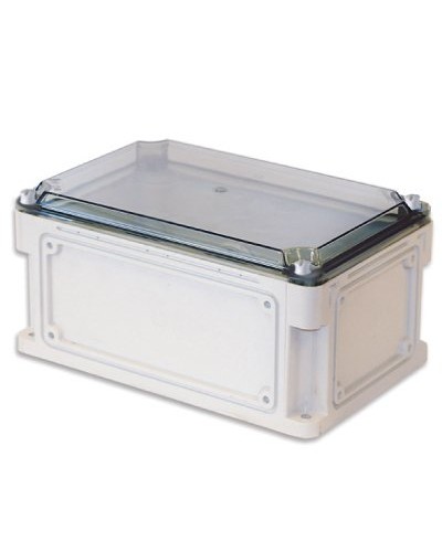 Корпус RAM box 300х150х160, высота крышки 35 мм, IP67 (531311). Корпус с фланцами и прозрачной крышкой, без монтажной платы. ДКС в Ессентуках