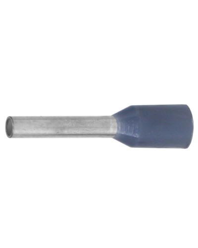 Наконечник-гильза НШВИ 0.75-06, серый (100 шт) (IF0.75-06GR). Наконечник-гильза с изолированным фланцем. ДКС в Ессентуках