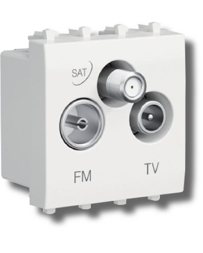 Розетка TV-FM-SAT Avanti 1 модуль белое облако (4400532): Розетка TV-FM-SAT в Ессентуках