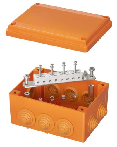 Коробка FS 150х110х70 8P (FSB21804). Коробка ответвительная огнестойкая из термопласта. ДКС в Ессентуках