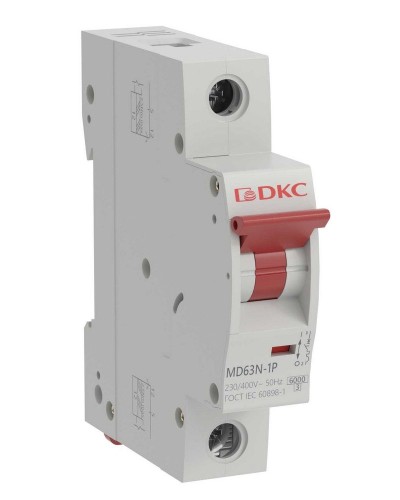 YON max MD63N 1P 20А 6кА C (MD63N-1PC20). Автоматический выключатель. ДКС в Ессентуках