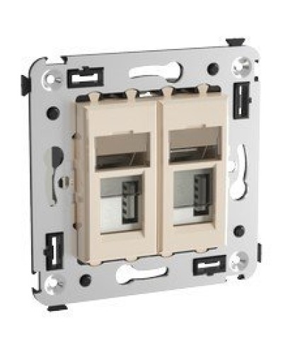 Розетка USB в стену Avanti ванильная дымка (4405543). Розетка USB. ДКС в Ессентуках