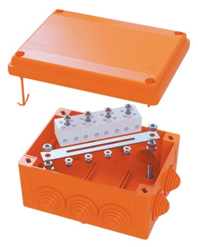 Коробка FS 100х100х50 4P (FSB11404): Коробка ответвительная огнестойкая из термопласта в Ессентуках