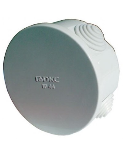 Коробка ответвительная с кабельными вводами IP44, 80х40 (53600). Коробка ответвительная. ДКС в Ессентуках