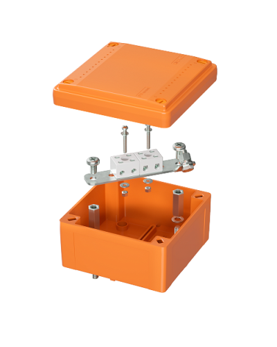 Коробка FS 100х100х50 4P (FSB10404): Коробка ответвительная огнестойкая из термопласта в Ессентуках