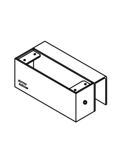 DBA-101 Glass Comfort. Комплект монтажный для цельностеклянной створки, для совместной работы с замком DB100.. dormakaba в Ессентуках