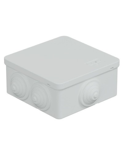 Коробка JBS101 100х100х55, 6 вых., IP55, белая (44037W-1). Коробка монтажная. Экопласт в Ессентуках