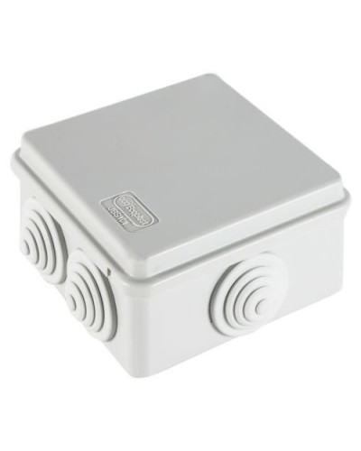 Коробка JBS101 100х100х55, 6 вых., IP55, серая (44037). Коробка монтажная. Экопласт в Ессентуках