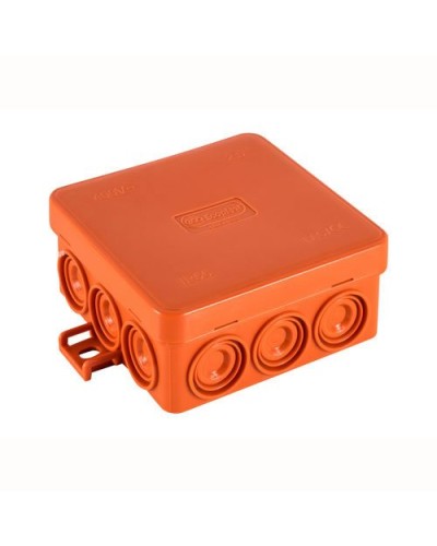 Коробка JBL085 85х85х38, 12 вых., 4P (0.15...2.5мм²) (43155HF): Коробка монтажная, огнестойкая, без галогена в Ессентуках