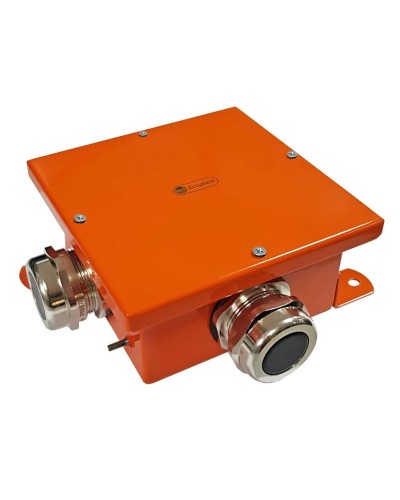 Коробка SMB120 металлическая 120х120х60, 9P (0,15-2,5 мм²) (56054). Коробка, огнестойкая. Экопласт в Ессентуках