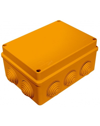Коробка JBS150 150х110х70, 10 вых., 5P (2,5…25мм²) (43729HF): Коробка монтажная, огнестойкая, без галогена в Ессентуках