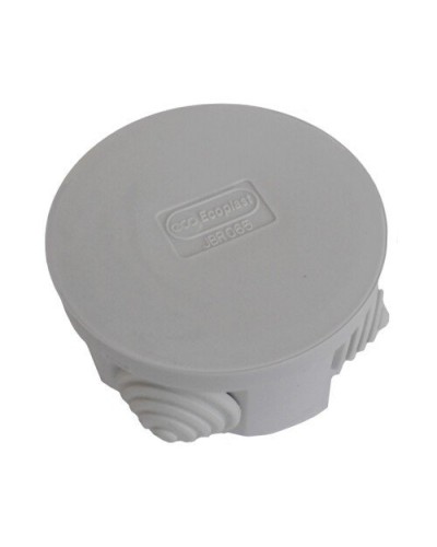 Коробка 3001 D70x36, 4 вых, IP55, серая (44001HF). Коробка монтажная. Экопласт в Ессентуках