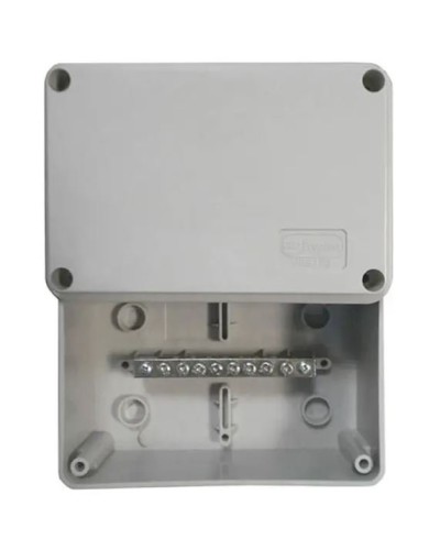 Коробка (КУП) JBS120 120х80х50, 6 вых, IP55 (44008KP). Коробка уравнивания потенциалов (КУП), 6х9мм, 8 зажимов. Экопласт в Ессентуках