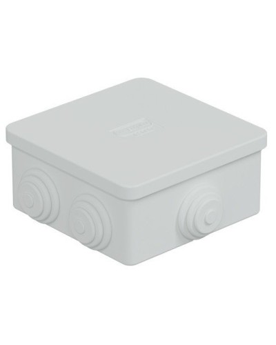 Коробка JBS080 85х85х40, 6 вых, IP44, белая (44006W-1). Коробка монтажная. Экопласт в Ессентуках