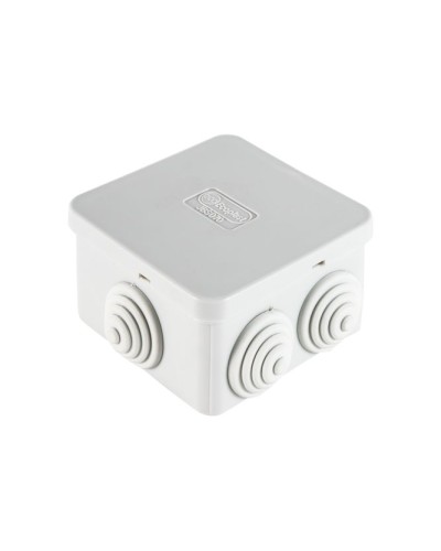 Коробка JBS070 70х70х40, 6 вых., IP44, белая (44056W-1). Коробка монтажная. Экопласт в Ессентуках