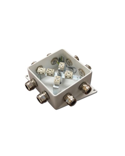 КМ-О (10к)-IP66-120х120, пять вводов: Коробка монтажная огнестойкая в Ессентуках