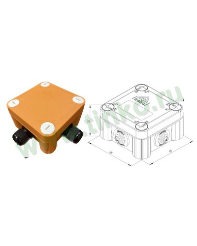 КМ-О-1010(П)(8к)-IP66(П6-12): Коробка монтажная огнестойкая в Ессентуках
