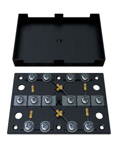 KRA-4 300 Om black (MEC42104). Коробка на 4 абонента. МЭК-Электрика в Ессентуках