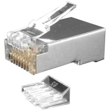 RJ-45 (8P8C) Cat.6, экран., со вставкой. Разъем RJ-45 (8P8C). Прочие зарубежные