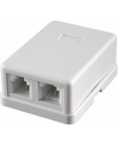 STK-RJ-45(8P8C), CAT.6, 2 выхода, Dual IDC компьютерная розетка: Розетка компьютерная 2 выхода в Ессентуках