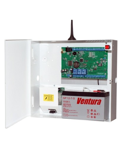 S632-2GSM-BK25-W (S632-2GSM-BK), Бокс-комплект под 7Ач, белый. Устройство оконечное объектовое приемно-контрольное c GSM коммуникатором. Проксима в Ессентуках