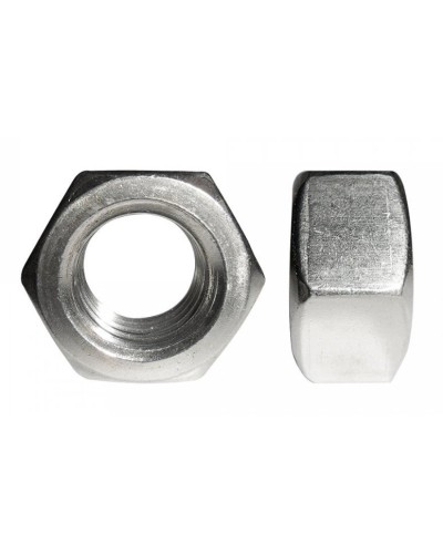 Гайка шестигранная нержавеющая (А2) M8 (DIN 934) (500 шт) (PR08.7456). Гайка шестигранная нержавеющая (А2). Промрукав в Ессентуках