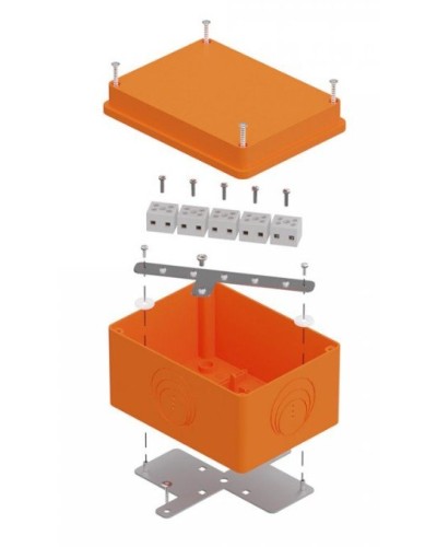 Коробка огнестойкая 150х110х90 E15-E120 для о/п (40-0351-FR1.5-10). Коробка огнестойкая для открытой установки. Промрукав в Ессентуках