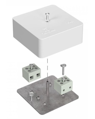 Коробка огнестойкая 75х75х30 (40-0450-FR6.0-4). Коробка огнестойкая для открытой установки. Промрукав в Ессентуках