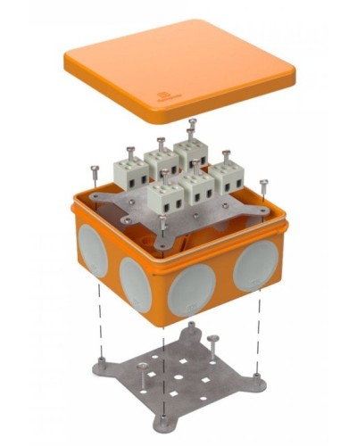 Коробка огнестойкая 60-0300-FR2.5-12 Е15-Е120 100х100х50. Коробка огнестойкая для открытой установки. Промрукав в Ессентуках