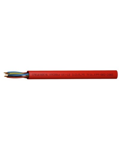 КПСВВнг(А)-LS 3х2х1,5 (Спецкабель). Кабель симметричный для систем сигнализации и управления, групповой прокладки, с пониженным дымо- и газовыделением. Спецкабель в Ессентуках