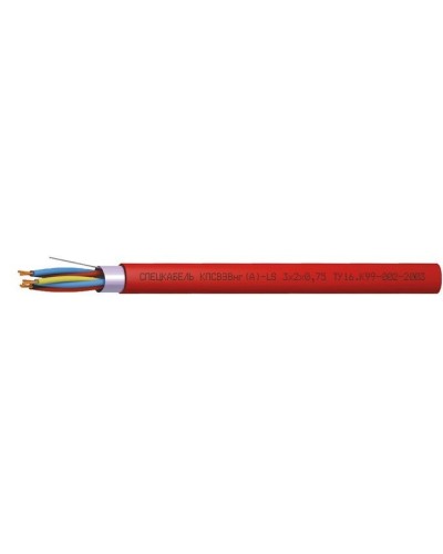 КПСВЭВнг(А)-LS 4х2х0,75 (Спецкабель). Кабель симметричный для систем сигнализации и управления, групповой прокладки, с пониженным дымо- и газовыделением. Спецкабель в Ессентуках