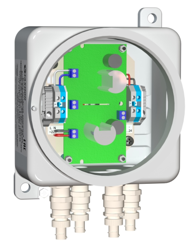 БПУ-2-220VAC-24VDC/2,0A ВБ. Блок питания уличный взрывозащищенный. Тахион в Ессентуках